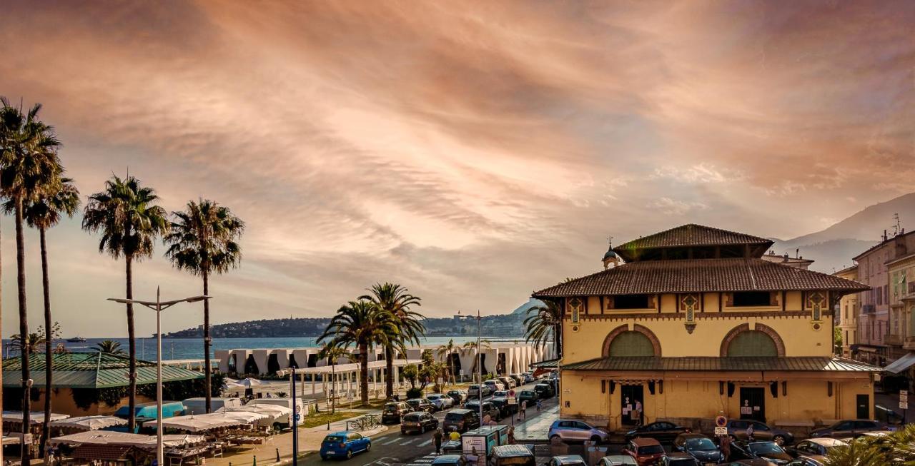 Le Sicardi-Vue Mer-Plage-Centre Ville Menton Dış mekan fotoğraf