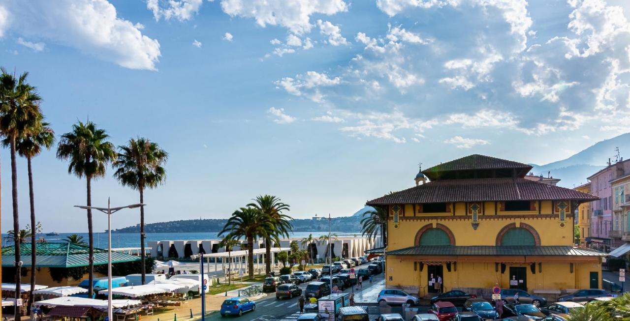 Le Sicardi-Vue Mer-Plage-Centre Ville Menton Dış mekan fotoğraf